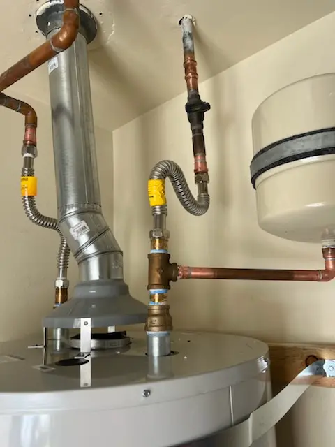 Water heater installation and plumbing repair in Washington Terrace