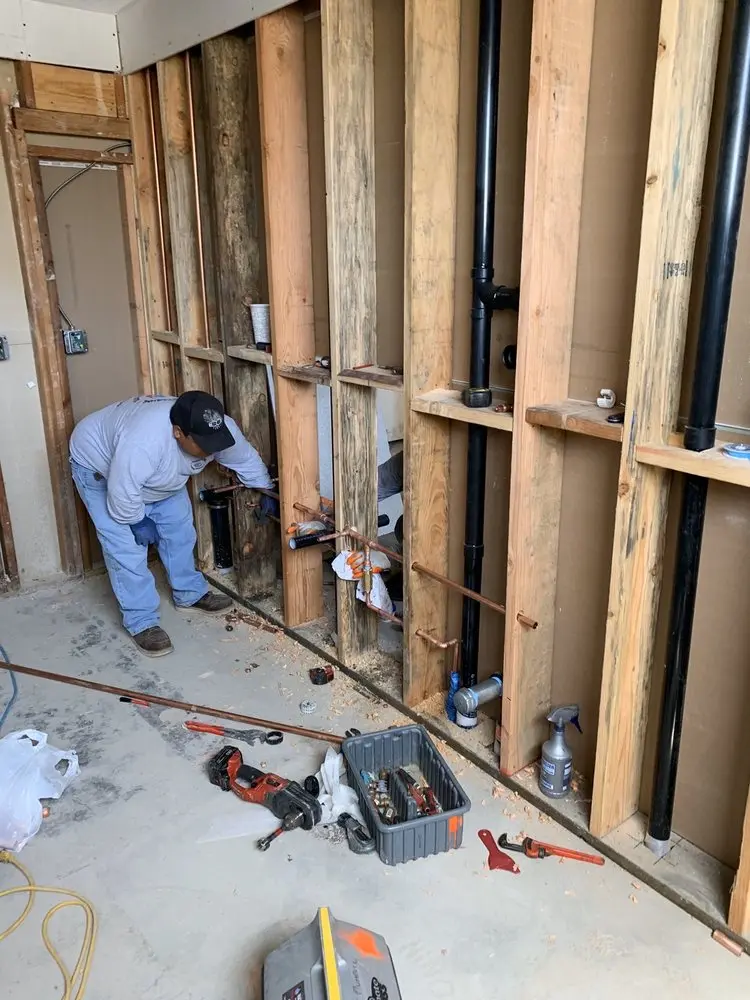 Commercial rough-in plumbing for Water Heater Replacement in Washington Terrace